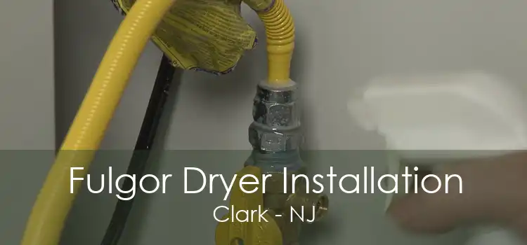 Fulgor Dryer Installation Clark - NJ
