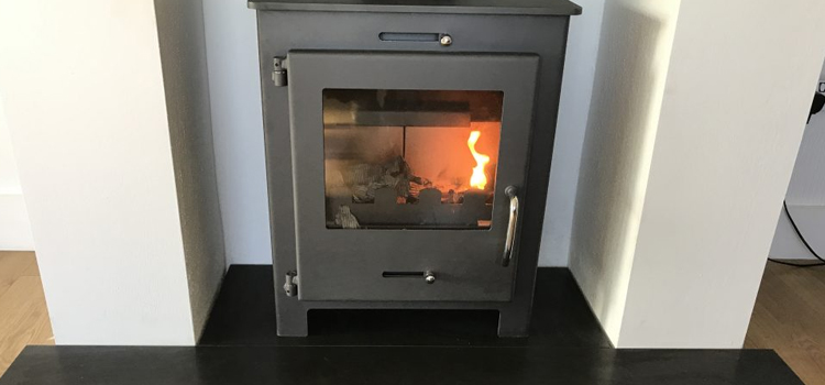 Samsung Wood Burning Stove Installation in Clark, NJ